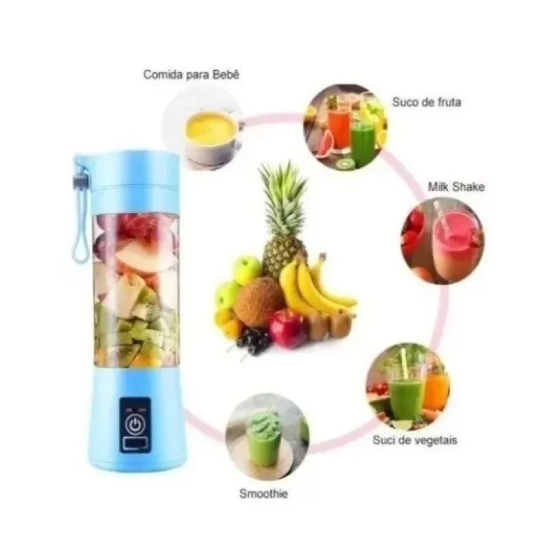 Mini Liquidificador Portátil