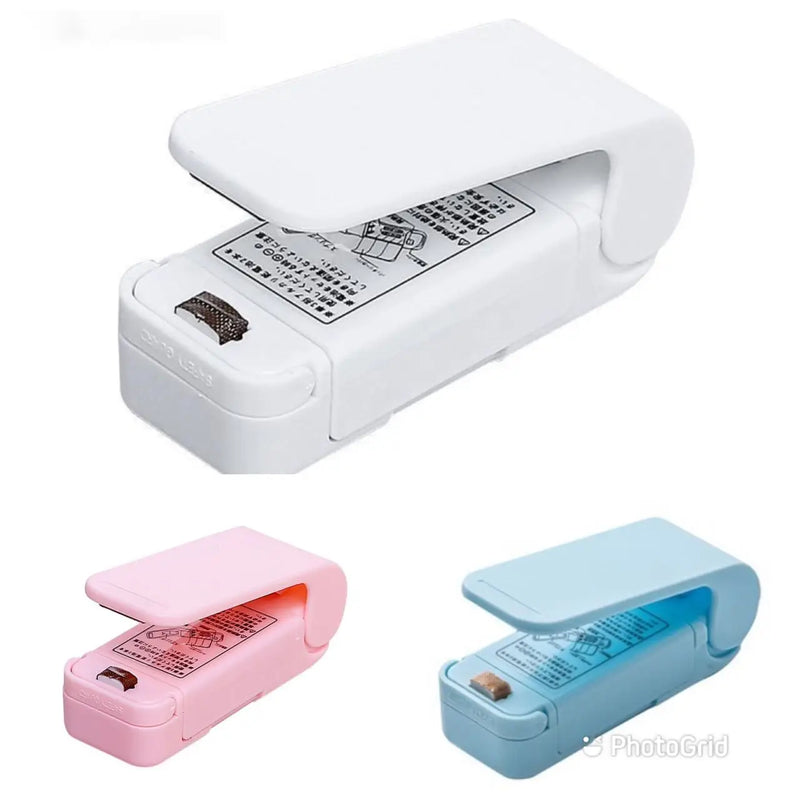 2 Por 1 Mini Seladora De Embalagens